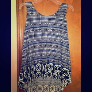 Ladies asymmetrical comfy top